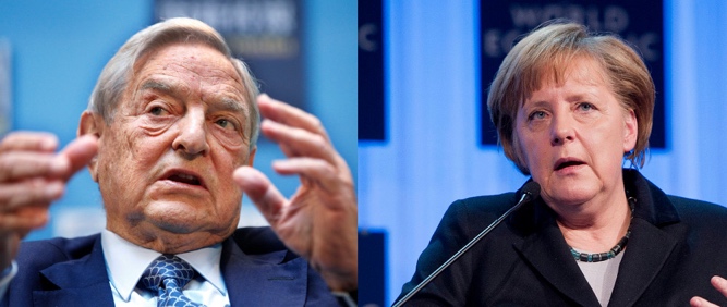 Soros och Merkel hyllar Sverige - Dagens PS
