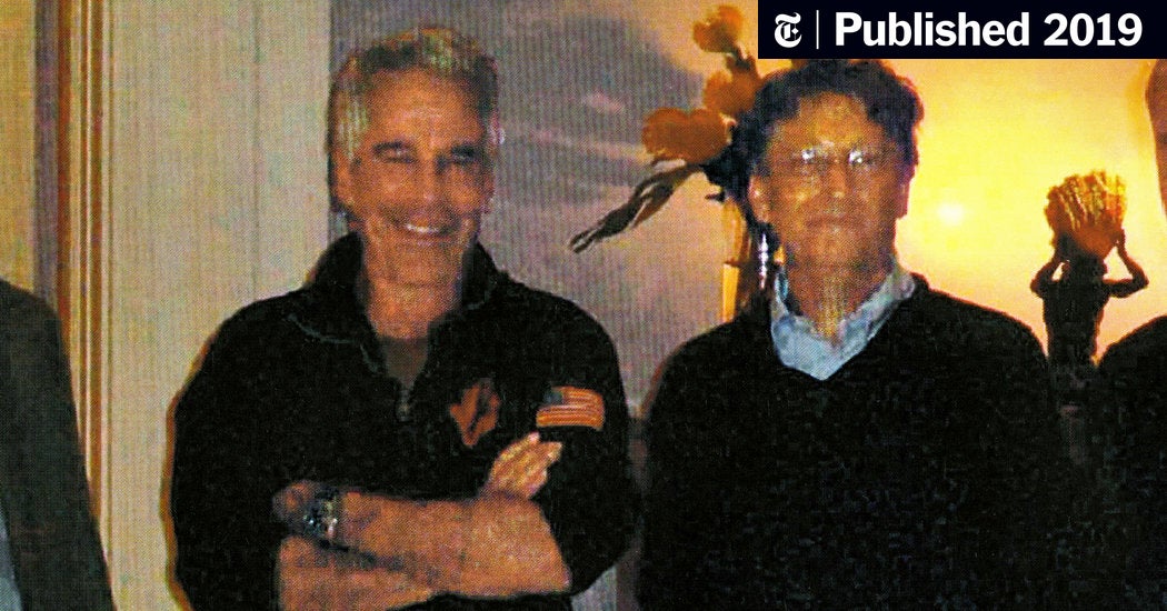 Bill Gates Met With Jeffrey Epstein Many Times, Despite His Past - The New  York Times